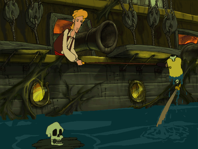Screenshot from Curse of Monkey Island