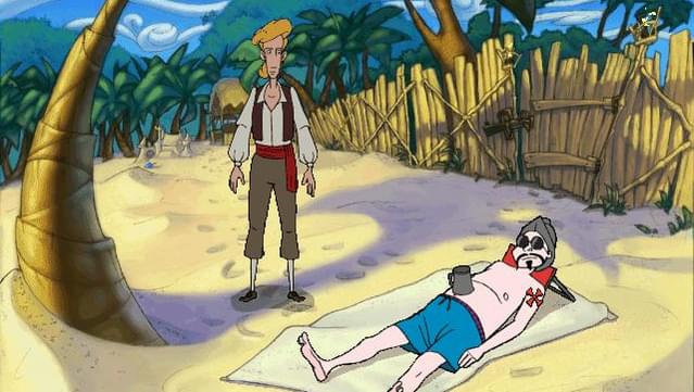 Screenshot from Curse of Monkey Island