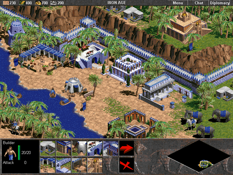 Screenshot from Age of Empires