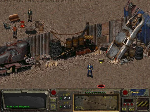 Screenshot from Fallout: A Post Nuclear Role Playing Game