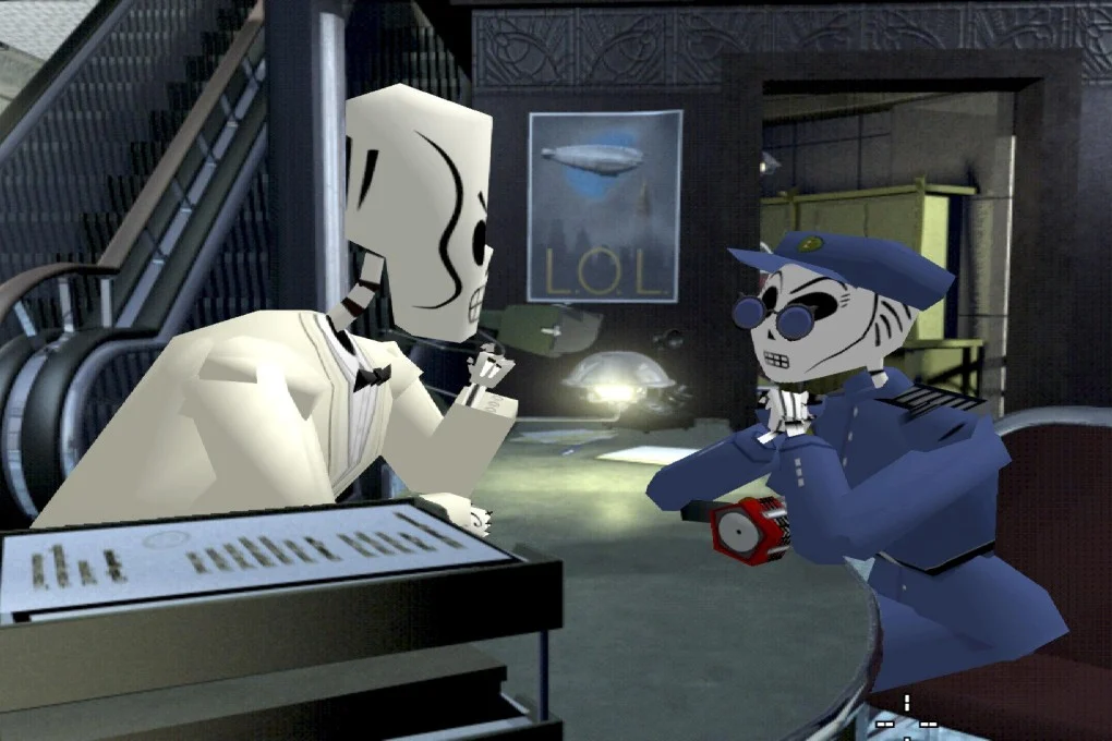 Screenshot from Grim Fandango