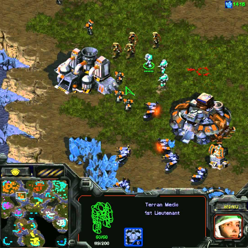 Screenshot from StarCraft