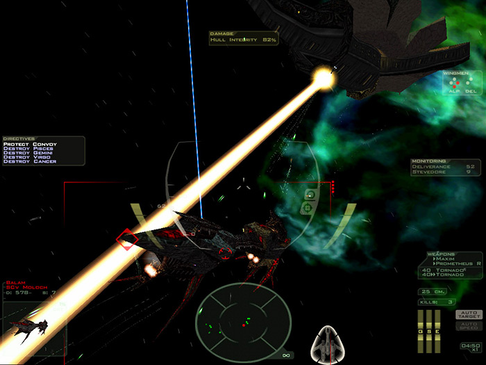 Screenshot from FreeSpace 2