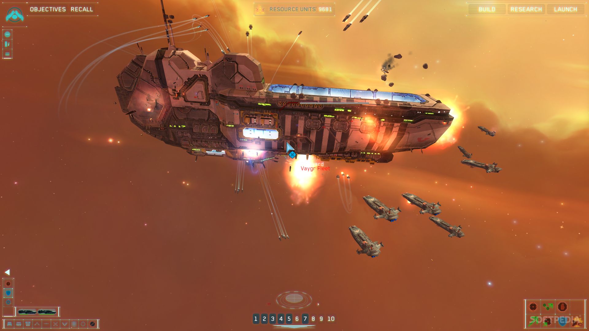 Screenshot from Homeworld
