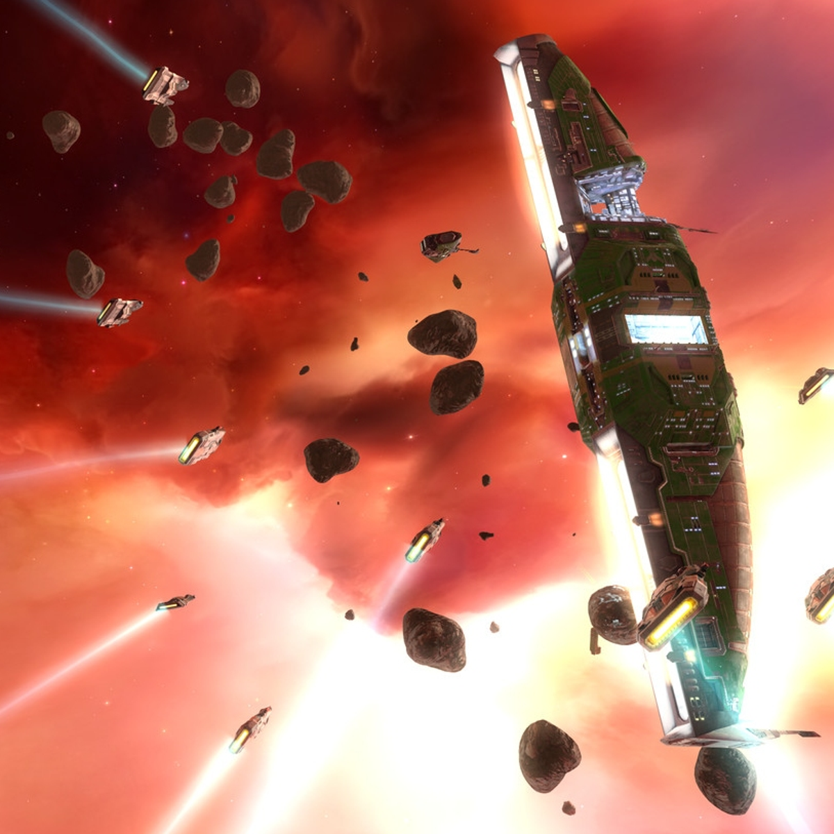 Screenshot from Homeworld